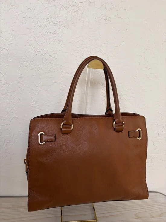 Michael Kors Hamilton East West Leather Satchel - Picture 5 of 9